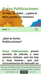 Mobile Screenshot of gotaspublicaciones.com