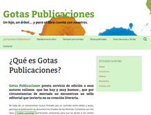 Tablet Screenshot of gotaspublicaciones.com